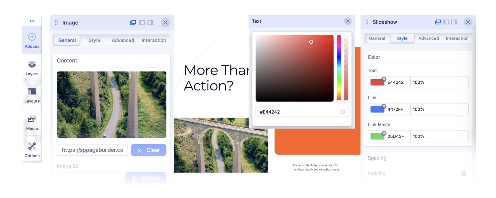 SP Page Builder Visual Editor