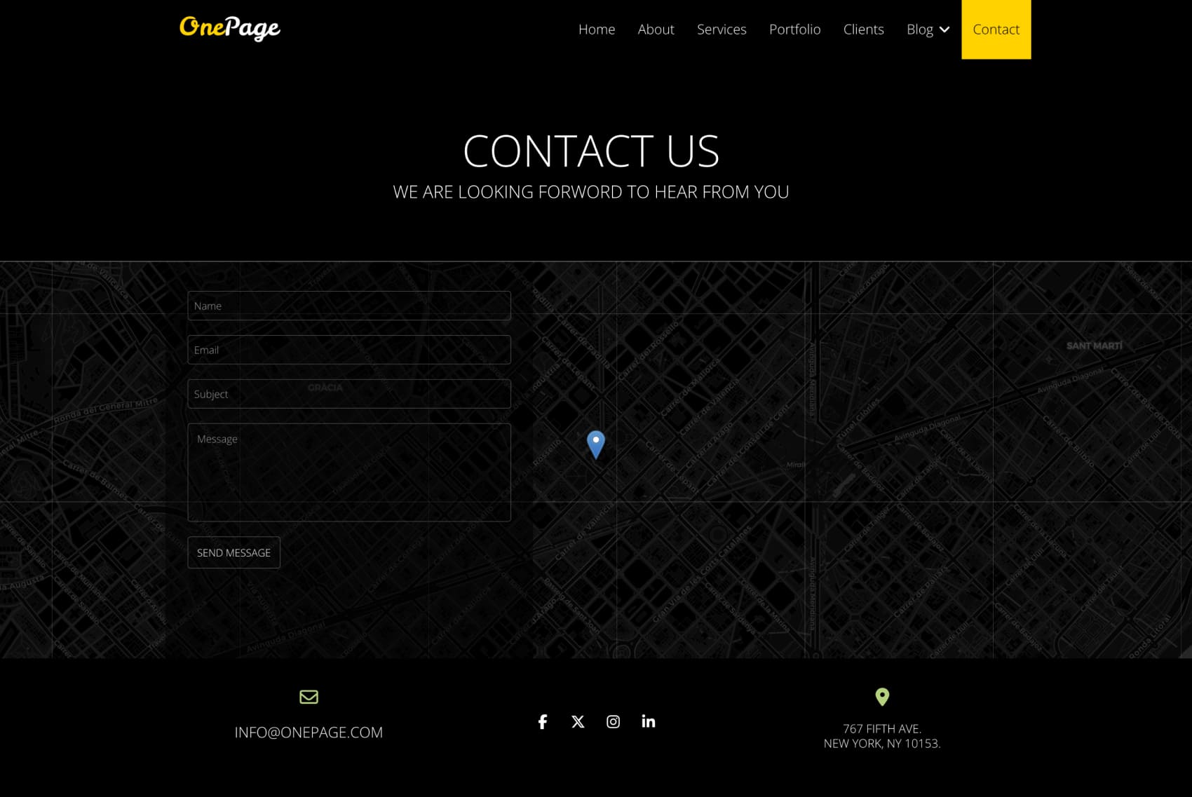 Onepage screenshot 8